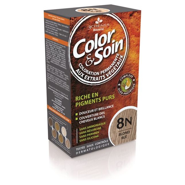COLOR ET SOIN Coloration blond acajou 7M - COSMONDO