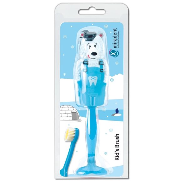 MIRADENT Kid's Brush Zahnbürste Bär - COSMONDO