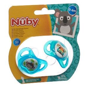 NUBY Nuggi Prisma orthodontisch 0-6 Monate - COSMONDO