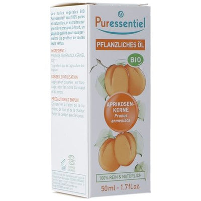 PURESSENTIEL Pflanzenöl Aprikosenkern Bio - COSMONDO