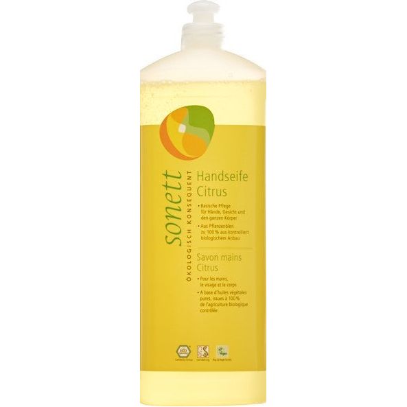 SONETT Handseife Citrus Nachfüllflasche - COSMONDO