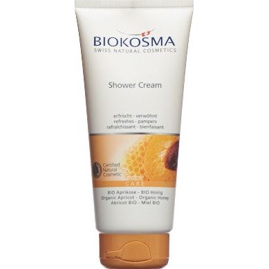 BIOKOSMA Shower Cream Aprikose Honig BIO - COSMONDO