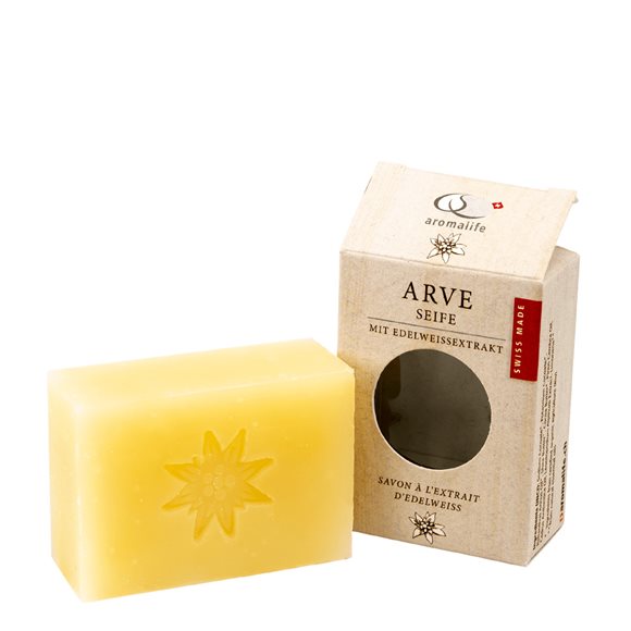 AROMALIFE ARVE Seife mit Edelweissextrakt - COSMONDO