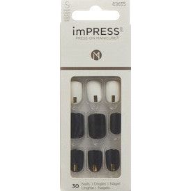 KISS ImPress Nail Kit Midnight Drive