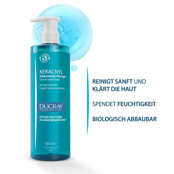 DUCRAY KERACNYL Reinigungsgel - COSMONDO