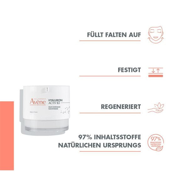 AVENE Hyaluron Activ B3 Nachtcreme - COSMONDO