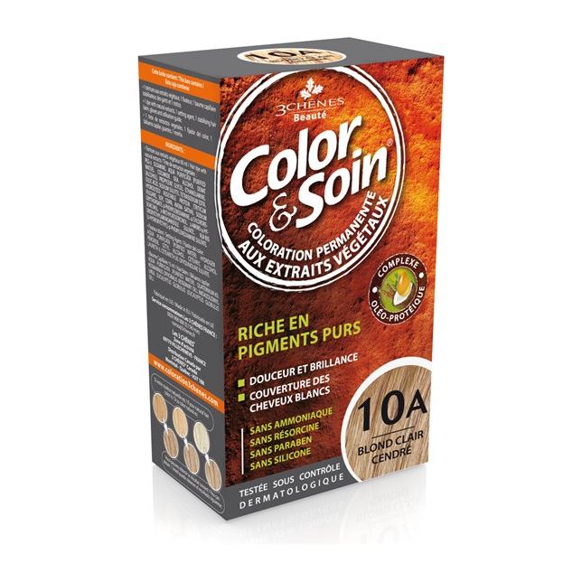 COLOR ET SOIN Coloration blond acajou 7M - COSMONDO
