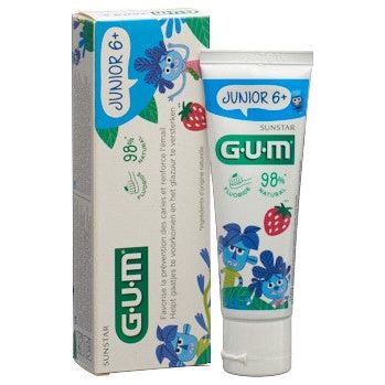 GUM Junior Zahngel 6+ Jahre Erdbeere - COSMONDO