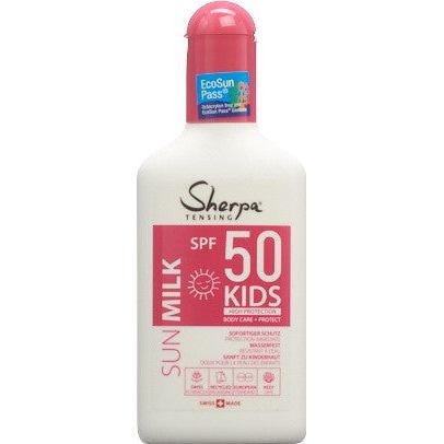 SHERPA TENSING Sonnenmilch SPF50 Kids - COSMONDO