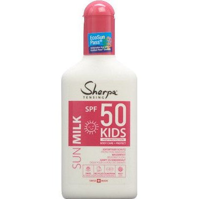 SHERPA TENSING Sonnenmilch SPF50 Kids - COSMONDO