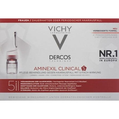 VICHY Dercos Aminexil Clinical 5 Frauen - COSMONDO
