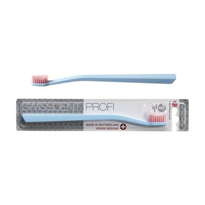 SWISSDENT Gentle Zahnbürste hellblau/hellpink - COSMONDO
