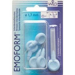 EMOFORM Interdentalbürsten 1.7mm hellblau - COSMONDO