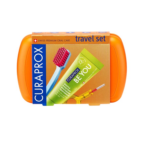 CURAPROX Travel Set orange - COSMONDO