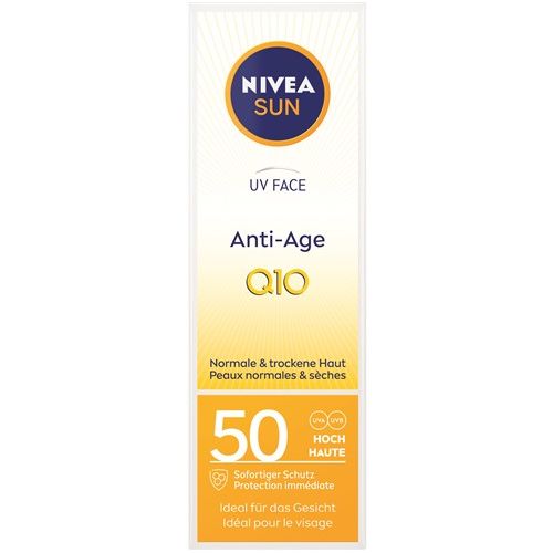 Nivea Sun UV Face Anti-Age Q10 LSF 50 - COSMONDO